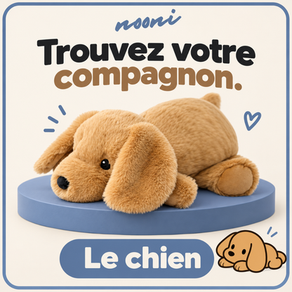 Nooni – Peluche lestée apaisante pour enfants et adultes