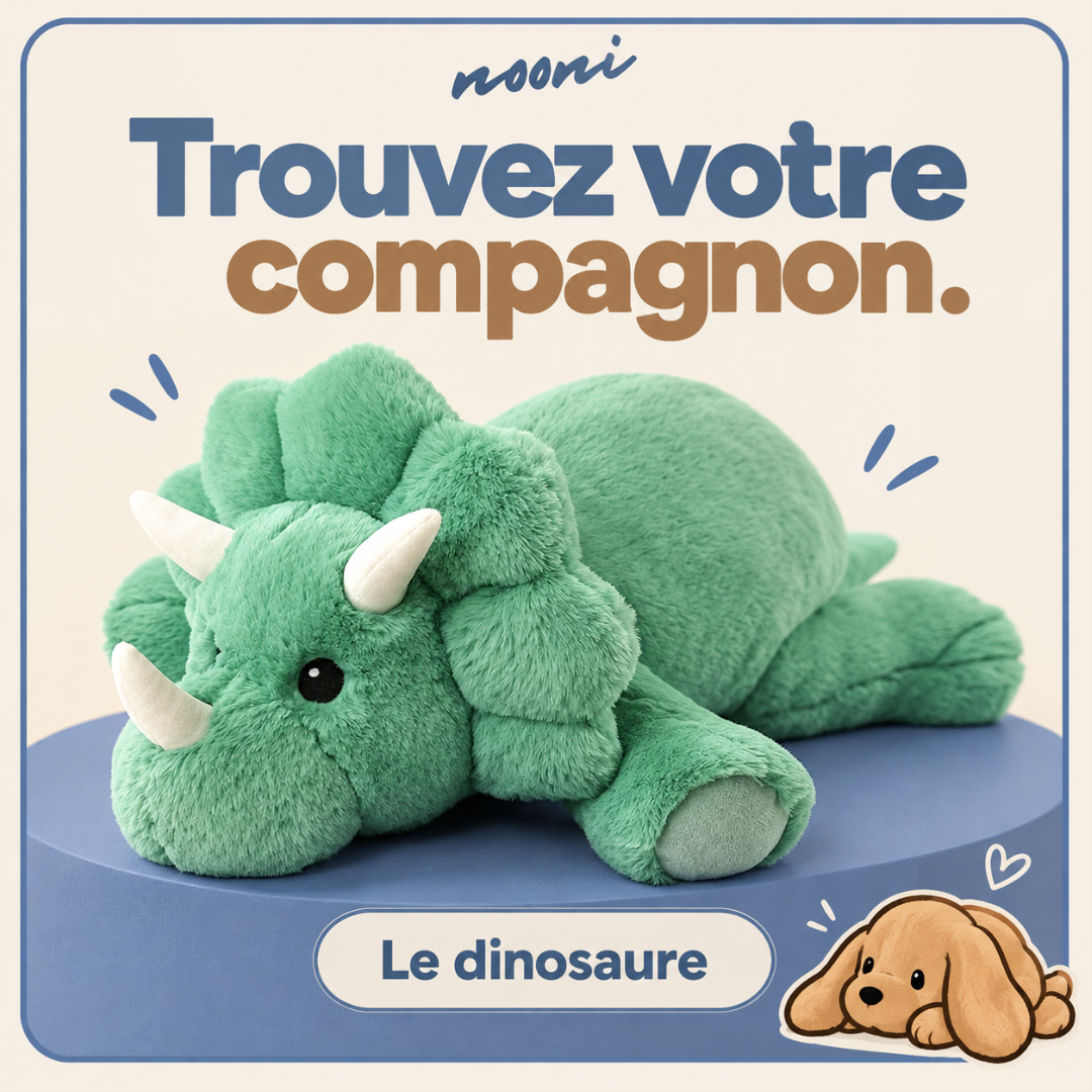 Nooni – Peluche lestée apaisante pour enfants et adultes