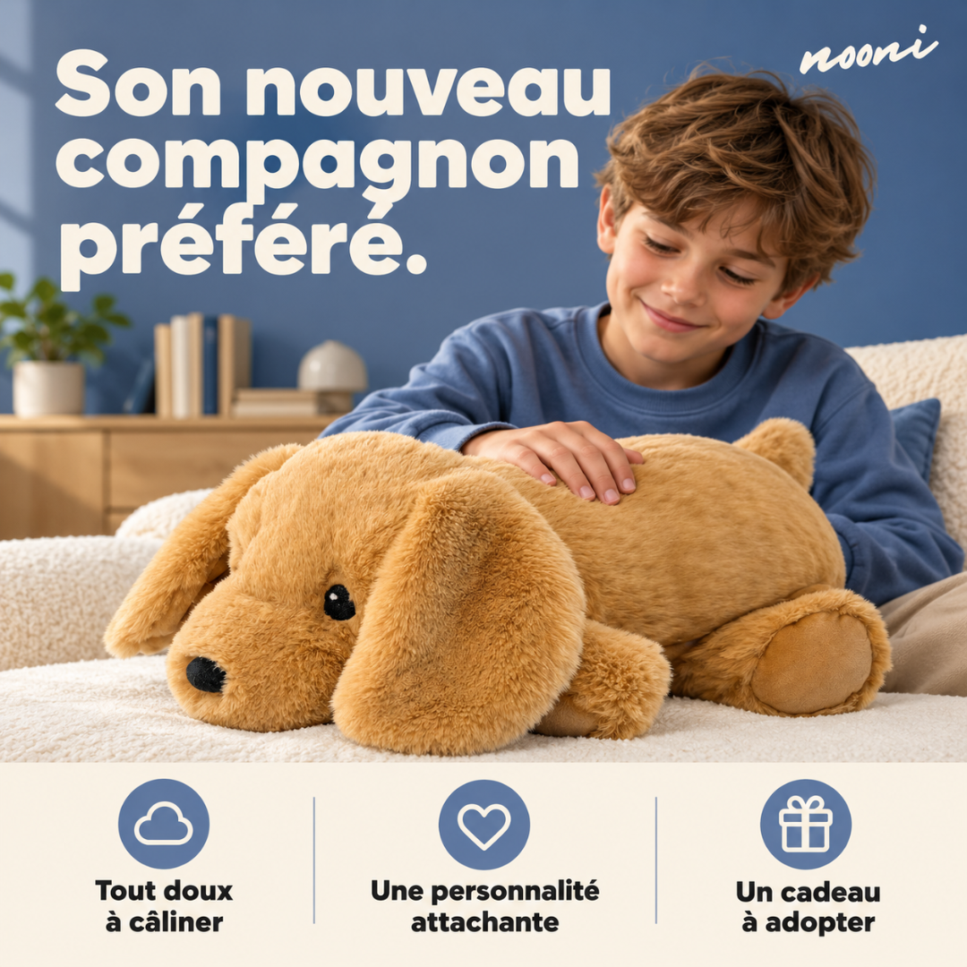 Nooni – Peluche lestée apaisante pour enfants et adultes