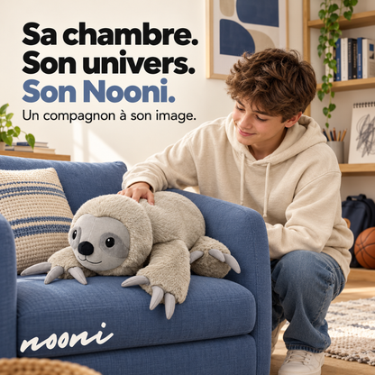 Nooni – Peluche lestée apaisante pour enfants et adultes