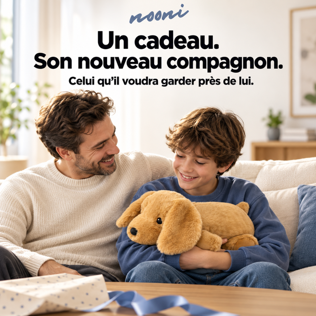Nooni – Peluche lestée apaisante pour enfants et adultes